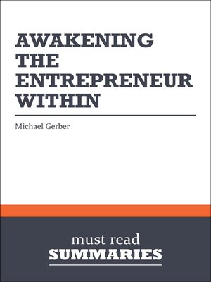 cover image of Awakening the Entrepreneur Within - Michael Gerber